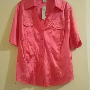 New Cache silk blouse